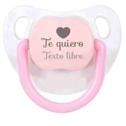 pacifier i love you personalized