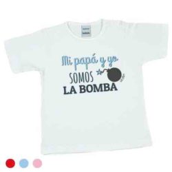 t-shirt oriġinali jien u missieri aħna l-bomba