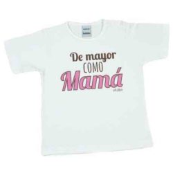 t-shirt af ældre som mor