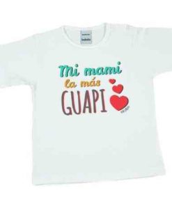 camiseta bebe guapi