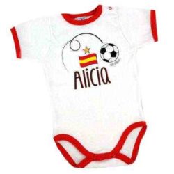 futebol corpo espanha bebê