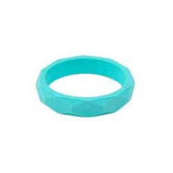 TURQUOISE SILICONE ammearmbånd