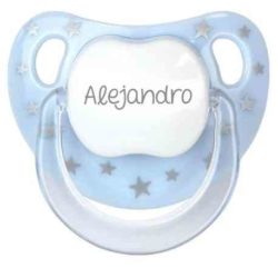 Stars personalized pacifier
