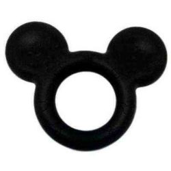 silicone teether mickey mouse minnie