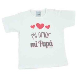 baby min kärlek min pappa t-shirt