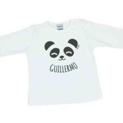 camiseta panda personalizada