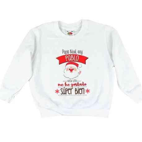 personalized santa claus sweatshirt