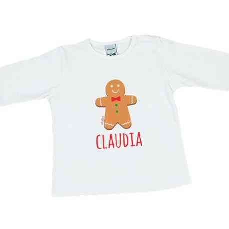 personalized cookie baby t-shirt