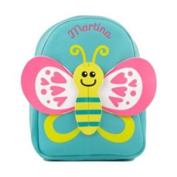 mochila mariposa niña