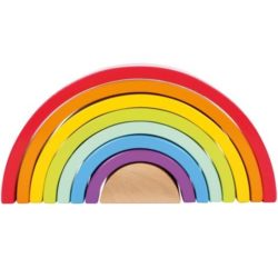 arcoíris waldorf madera