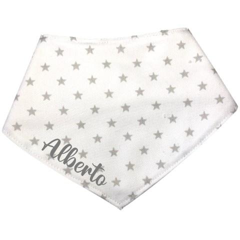 gray bandana with stars